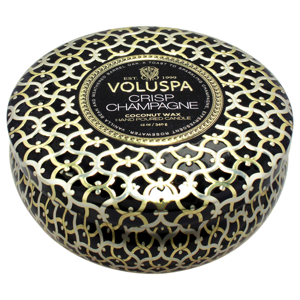 Maison Noir Collection 3 Wick Tin Candle - Crisp Champagne by Voluspa for